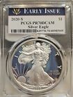 2020-S $1 PCGS PR70DCAM American Silver Eagle Early Issue Walking Liberty