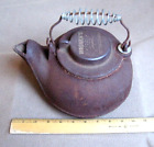 Wagner's 1891 Original  Cast Iron Cookware Tea Kettle, Swivel Lid, Vintage
