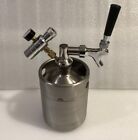 2Liter Stainless Steel Beer Keg Homebrew Keg System Kit With Carbonator Faucet