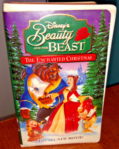 Beauty and the Beast An Enchanted Christmas VHS