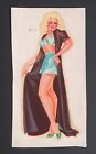 New ListingBlonde Pinup Girl Meyercord Vintage Water Slide Transfer Decal c1950s 875-A