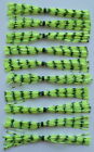 10 Custom Made Silicone Spinnerbait Skirts(Chart/Half Wire)-Bass Fishing-Fishing