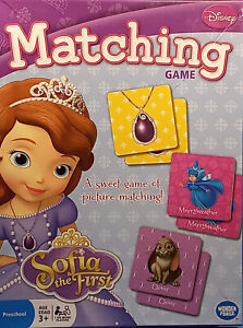 Sofia The First Memory Matching Game Replacement Cards You Pick (2014, Wonder)