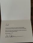 NICK OFFERMAN FOUNDER  VINTAGE HAND SIGNED HOLIDAY CARD AUTOGRAPH #30 FYC