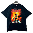 Vintage 2000 MANOWAR Kings of Metal Black Shirt Size XLarge
