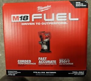 Milwaukee 2723-20 M18 FUEL Compact Router Brushless   Tool Only NEW IN BOX NEW