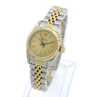 Rolex Oyster Perpetual Ref69173 Stainless/18K Jubilee w/champagne dial #W80259-7
