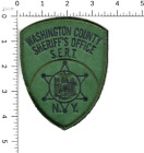 New ListingWASHINGTON COUNTY SHERIFF'S OFFICE S.E.R.T. NEW YORK POLICE PATCH HOOK LOOP