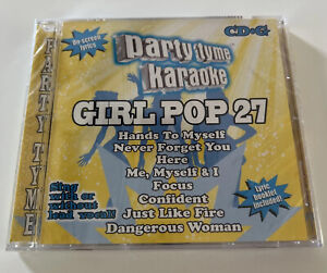 Party Tyme Karaoke - Girl Pop 27 Audio CD New Sealed