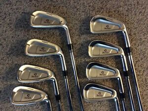 TaylorMade 300 forged iron set. 3-PW. Dynamic Gold Sensicore R300 shafts.
