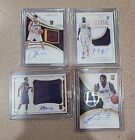 Basketball RC AUTO LOT 4x IMMACULATE Rookie Autograph PATCH