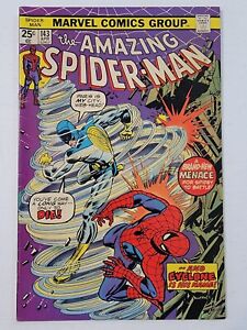 Amazing Spider-Man #143 FN+ 1st App. Cyclone, Mary Jane Kiss 1974 John Romita Sr