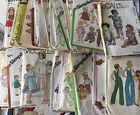 24 Childrens Sewing Patterns Butterick McCalls Simplicity Unchecked Vtg