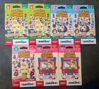 Animal Crossing Amiibo Cards Unopened Pack of 6 Series 1 2 3 4 5 Sanrio