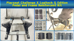 Playseat Challenge X Logitech G Edition Pedal and Frame Reinforcent
