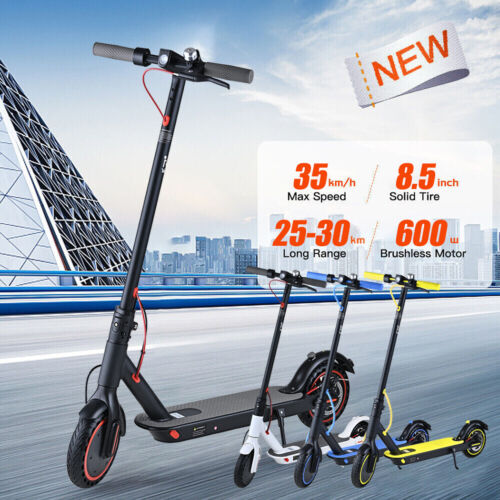 PRO ADULT ELECTRIC SCOOTER 600W 35KM/H Motor LONG RANGE 30KM HIGH SPEED