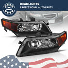 Projector Headlights For 2004-2008 Acura TSX Sedan 4Dr Head Lamp Replacement Set (For: 2008 Acura TSX Base Sedan 4-Door 2.4L)