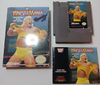 WWF WrestleMania Nintendo NES Complete in Box CIB **Tested Working** $0 Shipping