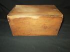 Vintage KINGSFORD & SON Starch of Oswego, NY Wood Crate w/ Sliding Lid