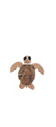 Small Brown Sea Turtle Porcelain Swimming Pool Mosaic (6 inches)