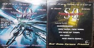 2 DISC FRANK SINATRA KARAOKE CDG SET OLDIES STAR QUEST 32 SONGS CD+G NEW YORK