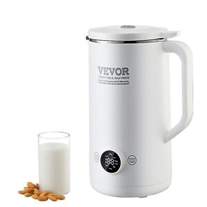 VEVOR Nut Milk Maker Versatile Homemade Soy Milk Maker 0.6/0.8L 1-18 Hours Timer
