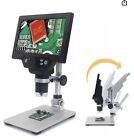 ZTBH Portable LCD Digital Microscope. 1-1200X 7Inch LCD. 12 MP High Expansion.