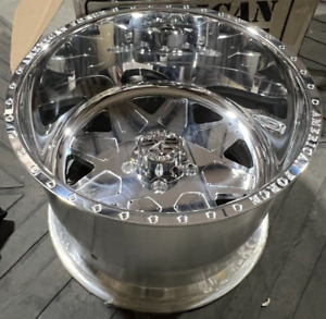 (QTY 1) American Force Wheels Forged Aluminum Polished 8 Spoke Wheel Rim 20x14