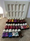 Young Living Essential Oil Bottles LOT Empty and Unwashed, Plus Oil Holder 15ml