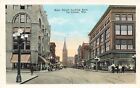 La Crosse Main Street View  Wisconsin 1922 Postcard LP88