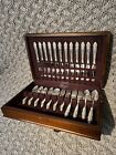 Vintage ONEIDA Prestige Silver Plate Chest Lined with Duratene Flatware Set Ex C