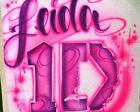 Custom Airbrushed 1D One Direction Shirt with Name (Sizes 6 months - Adult 5XL)
