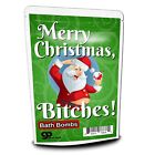 Merry Christmas, Bitches Bath Bombs - Gag Gifts for Adults - Stocking Stuffers