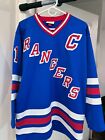 Authentic Mark Messier New York Rangers(1993-94) Mitchell & Ness Jersey Size: 44