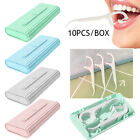 Dental Floss Holder,Pop-up Floss Box Automatic Tooth Picks Flossers Dispenser -