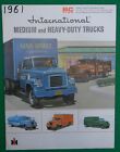 1961 International Medium & Heavy Duty Trucks Sales Brochure