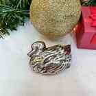 Vintage Taxco 925 TR-46 Mexican Sterling Duck Brooch Pendant 24g 2.25
