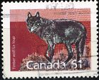 Canada Fauna Timber Wolfe stamp 1995 A-4