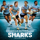 2024 Calendar NRL Official Wall Square Calendar - Cronulla Sharks Sutherland