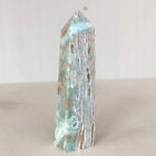 75g Natural hemimorphite Quartz crystal obelisk wand Point Reiki Healing P275