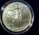 2008-W UNC. American Eagle Silver Dollar. West Point Mint. Box & COA