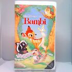 VHS Bambi 1989 Walt Disney Classics Black Diamond Edition Complete Clamshell
