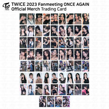 TWICE 8th Anniversary ONCE AGAIN Fanmeeting Pop up MD Trading Card Photocard