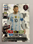 2022 Panini Adrenalyn XL FIFA World Cup Qatar 2022 Limited Edition Lionel Messi