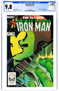🔥 Iron Man #179 CGC 9.8 WP NM/MT Marvel 1984 Radioactive Man Eternals Avengers