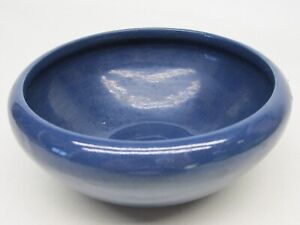 Roseville Pottery Florane Blue Bowl Rosecraft Arts & Crafts Early RV Mark