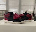 Nike Air Jordan 1 Mid Bow Black Noble Red CK5677-006 GS Youth Size 1y