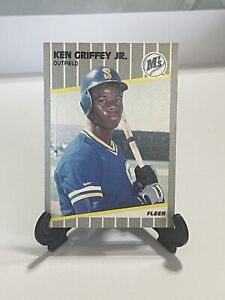 1989 Fleer - #548 Ken Griffey Jr (RC)