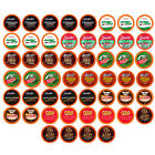 Two Rivers Coffee & Hot Chocolate Pods K Cups Variety Sampler , 52 Count