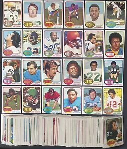 1976 Topps - #353-528 - Football Cards - Complete Your Set - You U Pick